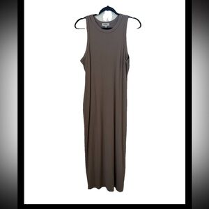 Faded Rose Ribbed Bodycon Tank Top Size XL Color Gray (0482) Never Used